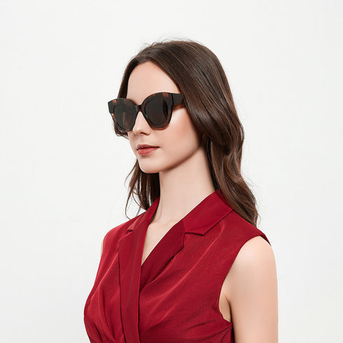 Fashion Cat Eye Acetate Women's Sunglasses 20A8103
